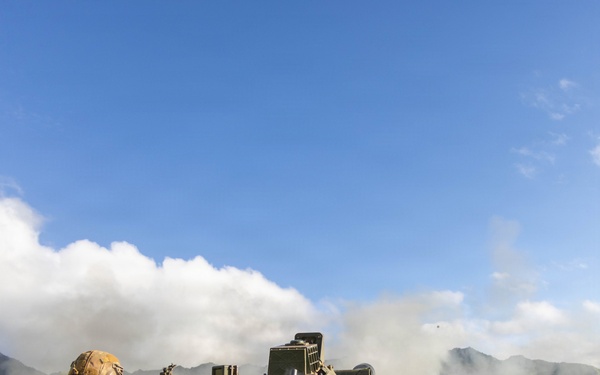 Bravo Battery Delivers Firepower - Howitzer Live Fire
