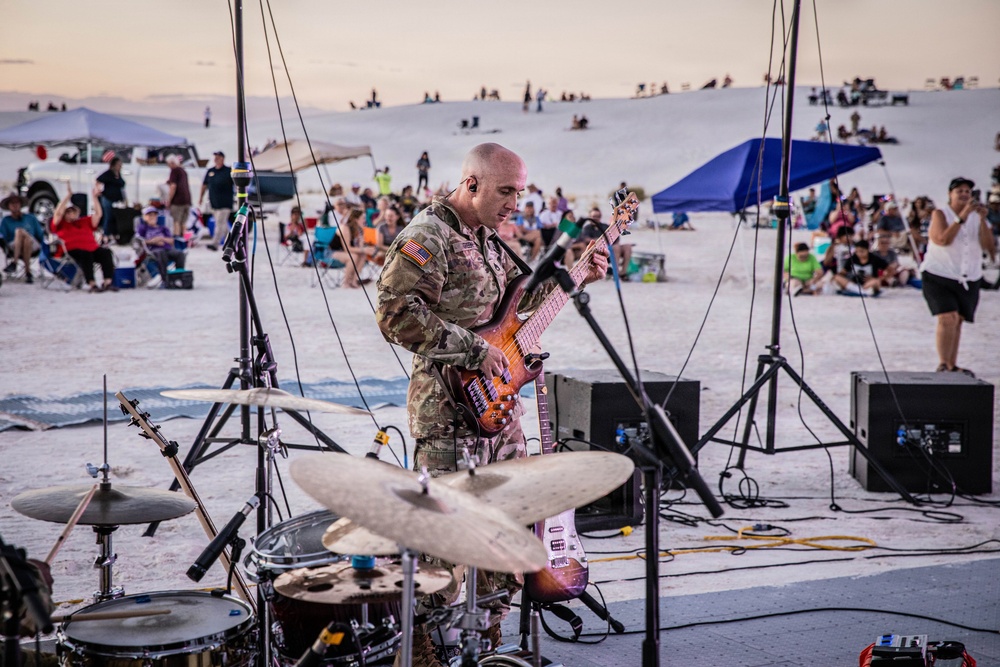 1st Armored Division Band headlines White Sands Full Moon Festival 2026
