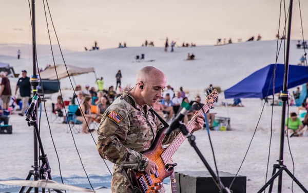 1st Armored Division Band headlines White Sands Full Moon Festival 2026