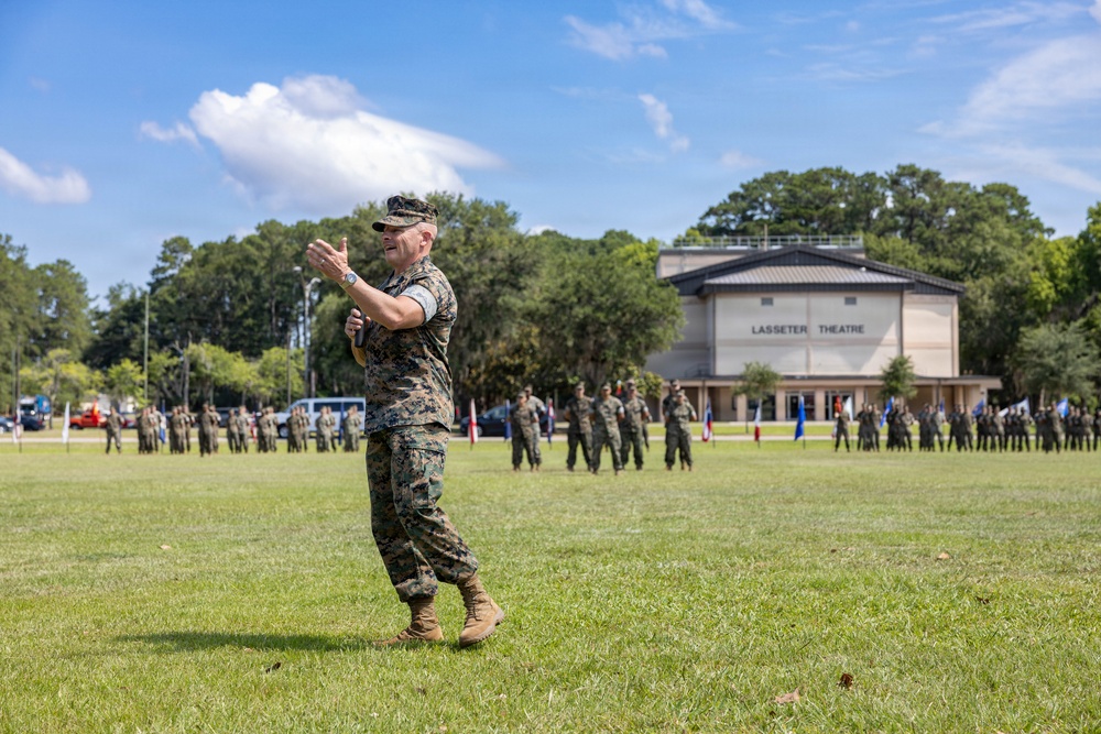 MCAS Beaufort Relief and Appointment Ceremony