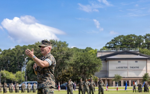 MCAS Beaufort Relief and Appointment Ceremony