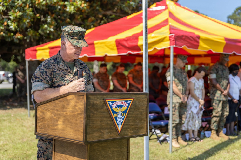 MCAS Beaufort Relief and Appointment Ceremony