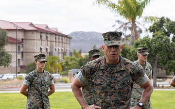 1st MLG recognizes Marines and Sailors during quarterly awards ceremony