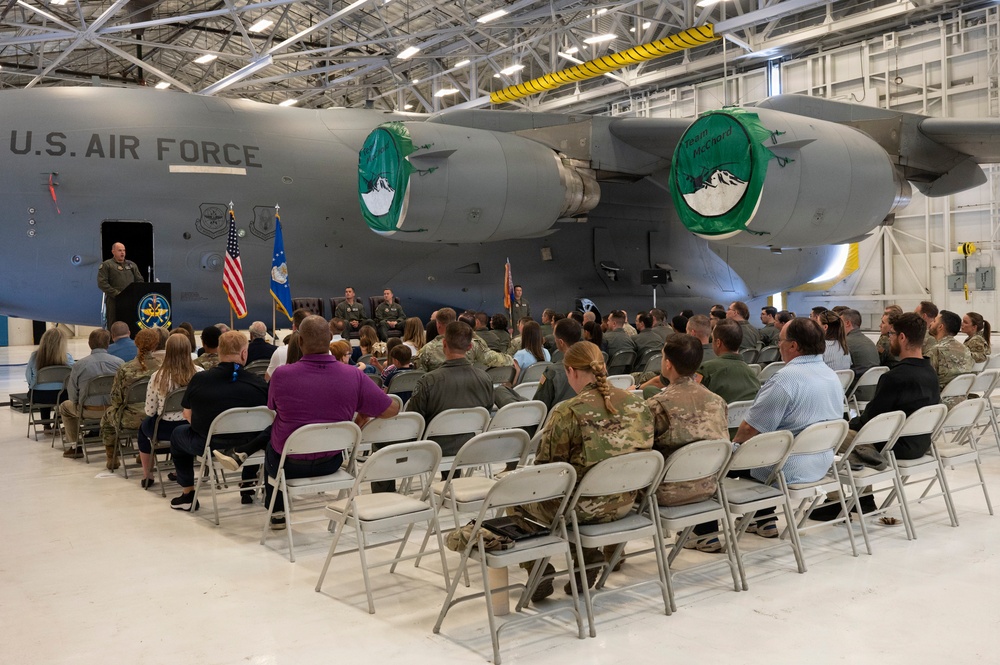 57th Weapons Squadron change of command