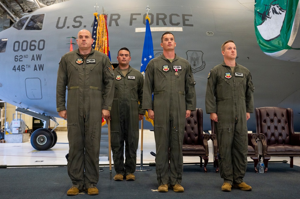 57th Weapons Squadron change of command