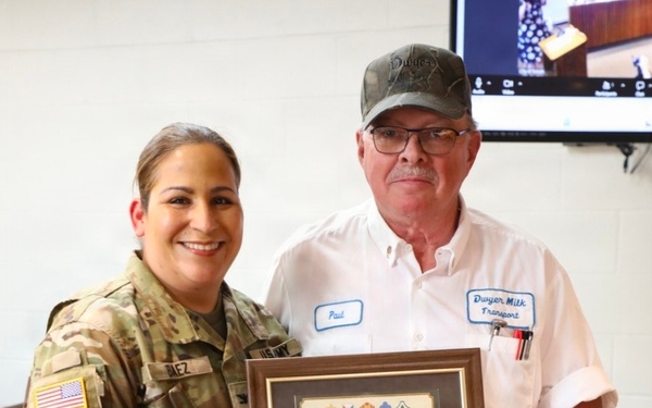 Fort McCoy garrison commander recognizes City of Tomah for enduring community partnership