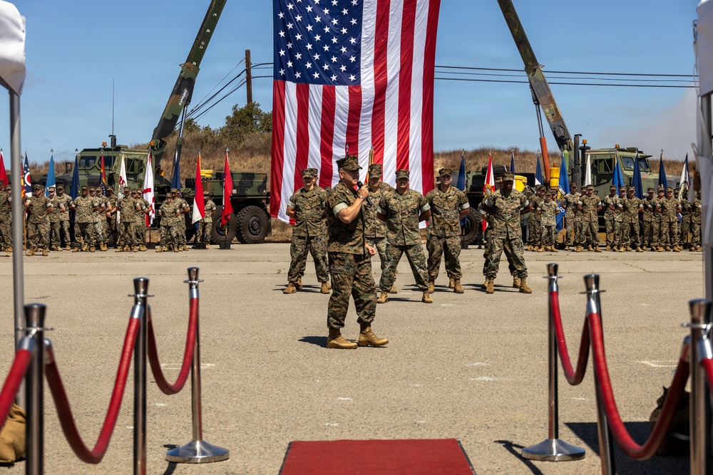1st Radio Battalion hosts change of command ceremony