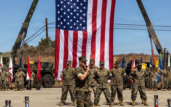 1st Radio Battalion hosts change of command ceremony
