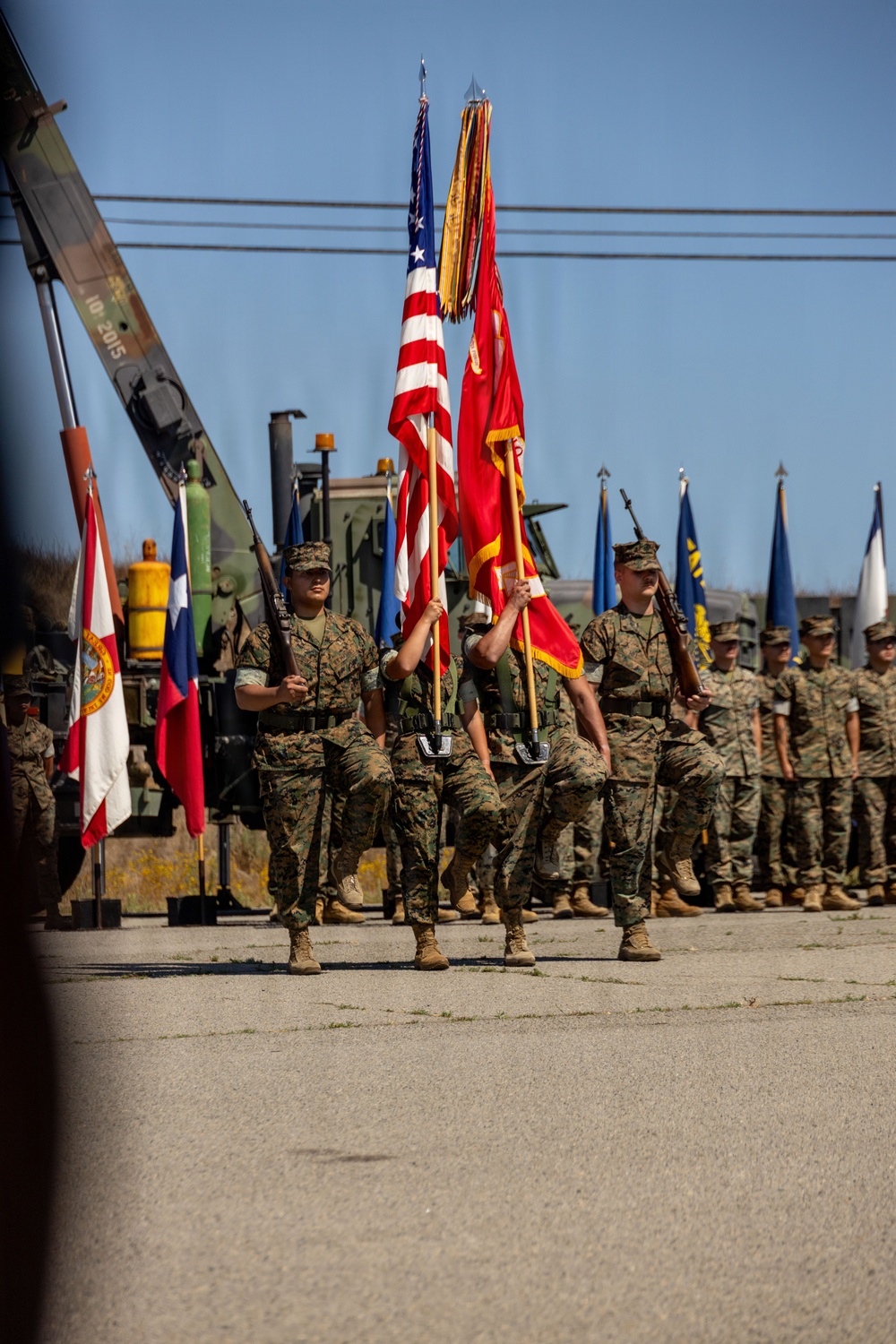 1st Radio Battalion hosts change of command ceremony