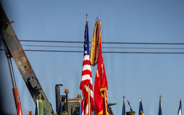 1st Radio Battalion hosts change of command ceremony
