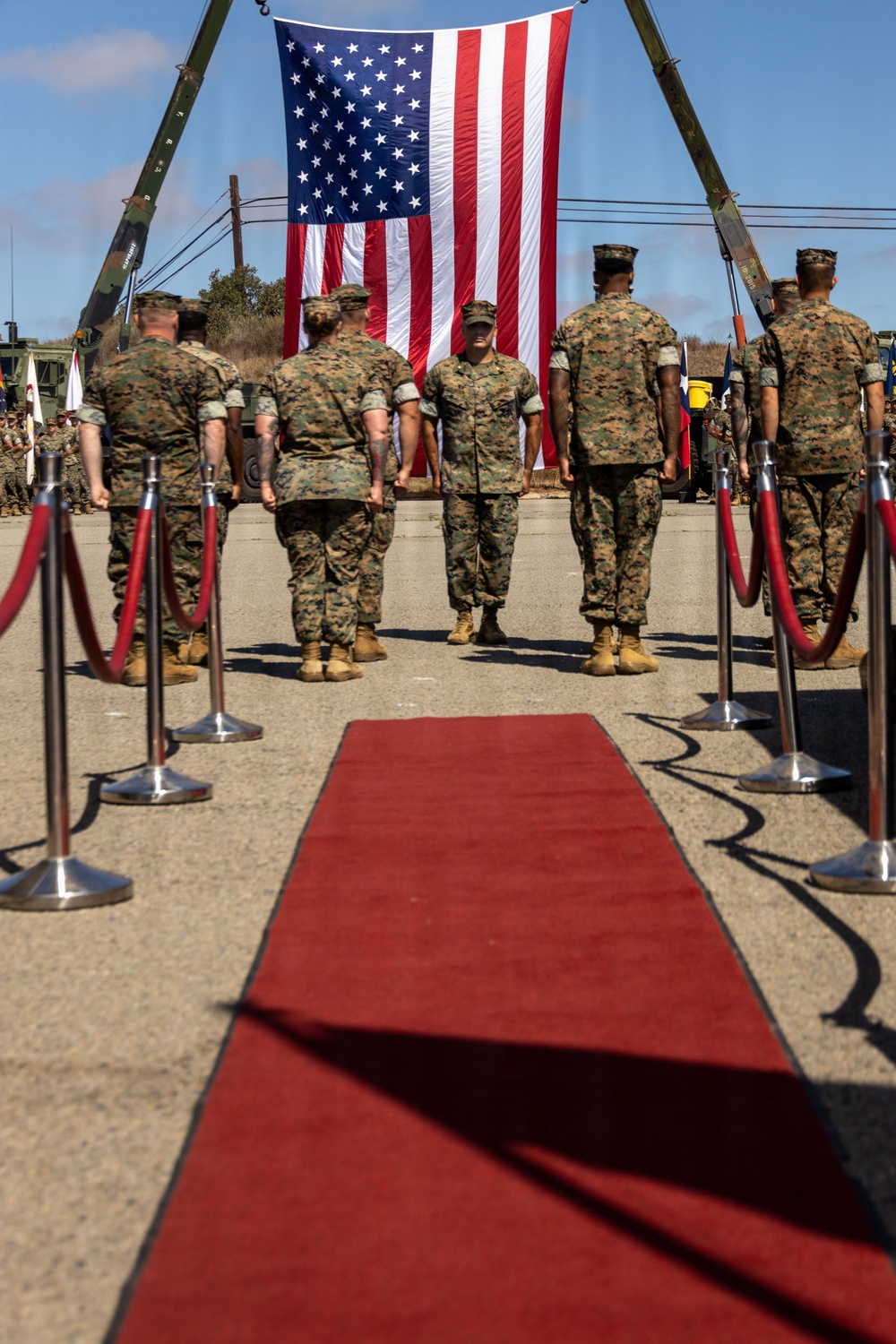 1st Radio Battalion hosts change of command ceremony