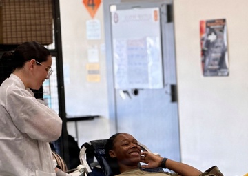 From Us, For Us! Soldiers at JBLM answer the call to donate blood