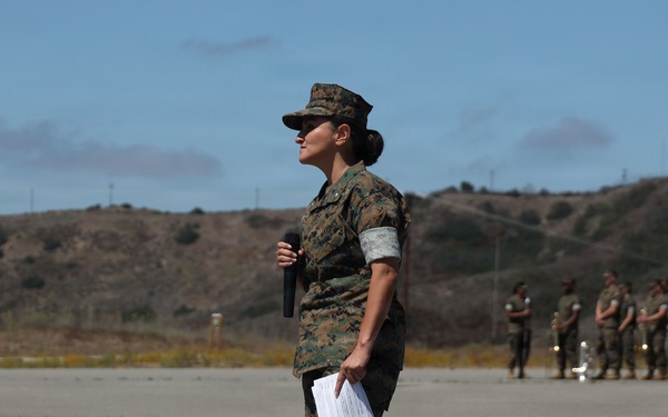 1st Radio Battalion hosts change of command ceremony