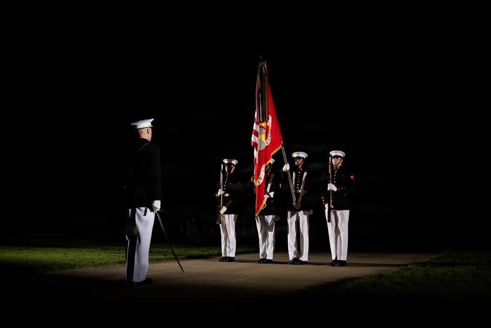 USMCR Evening Parade