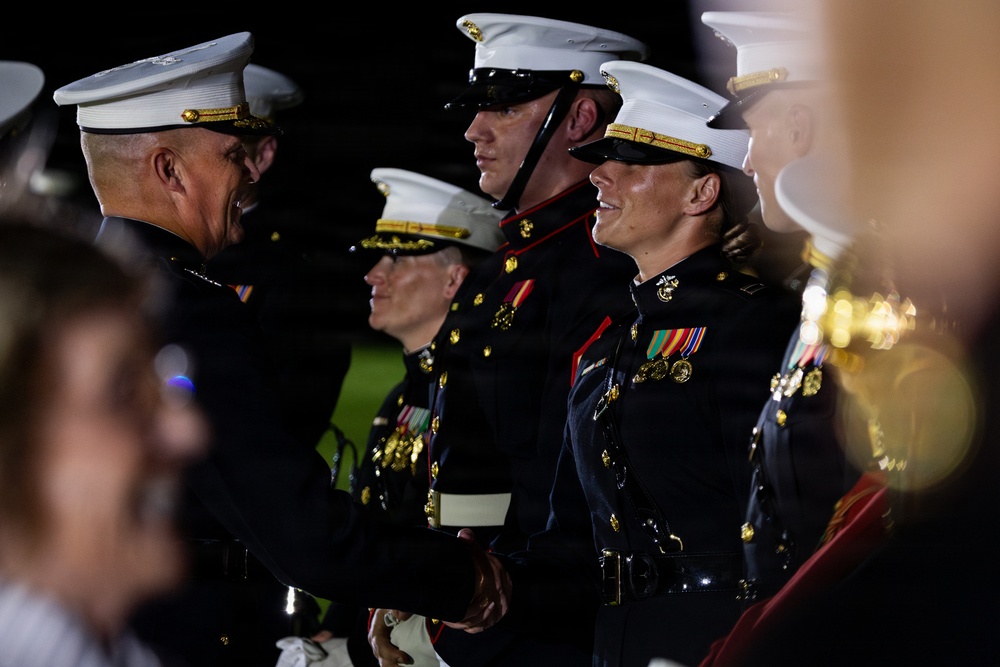 USMCR Evening Parade