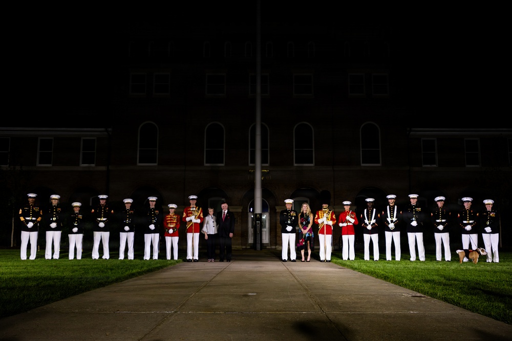 USMCR Evening Parade