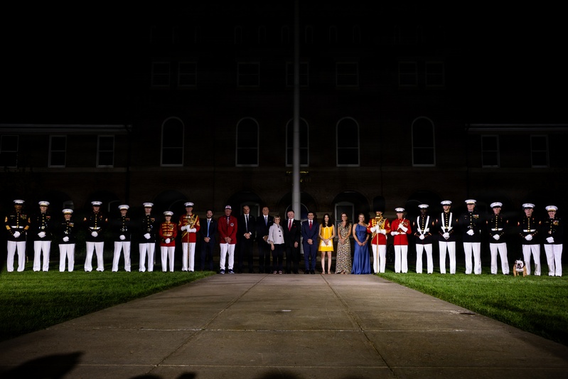USMCR Evening Parade