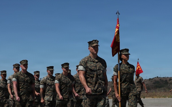 1st Radio Battalion hosts change of command ceremony