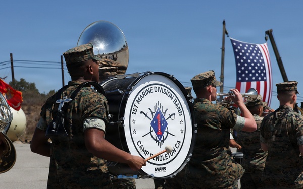 1st Radio Battalion hosts change of command ceremony