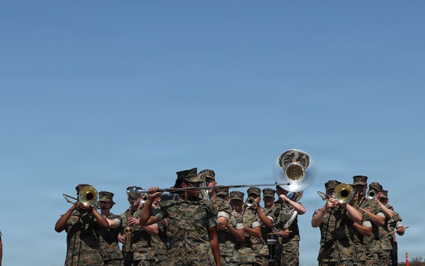 1st Radio Battalion hosts change of command ceremony