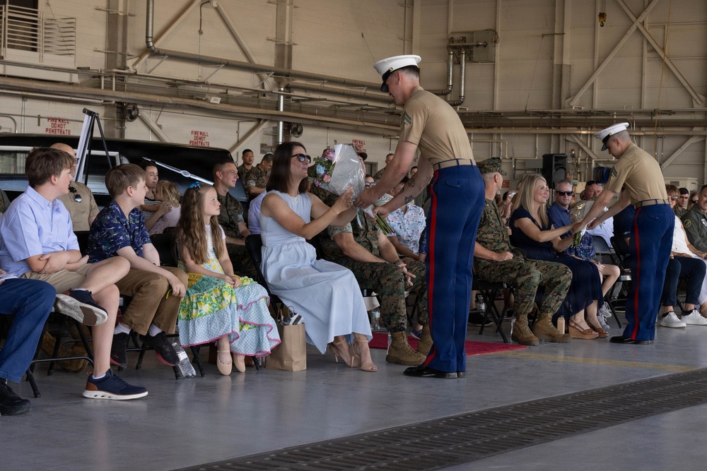 VMFA-225 Change of Command
