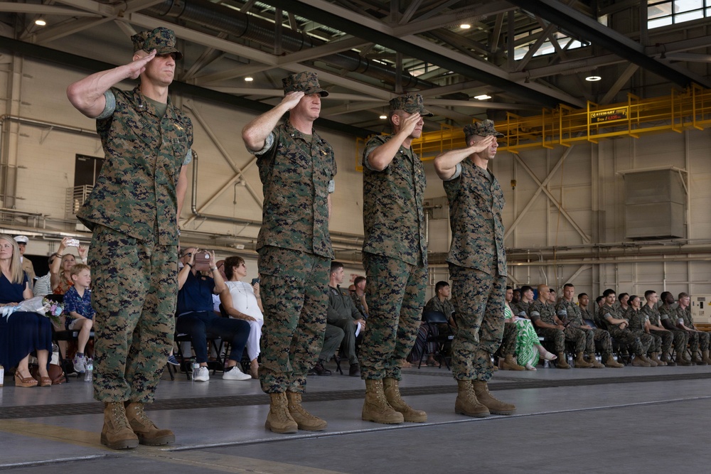 VMFA-225 Change of Command