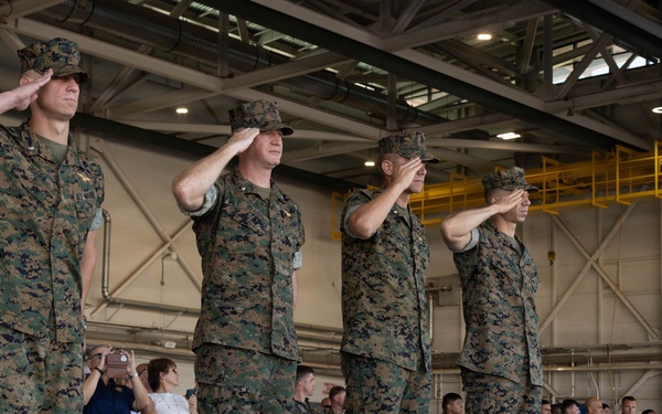 VMFA-225 Change of Command