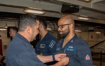 Nimitz Sailors Recieve Awards