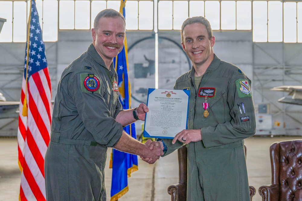 353rd CTS Change of Command