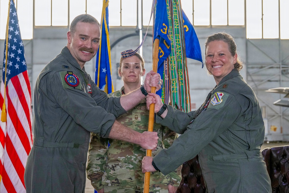 353rd CTS Change of Command