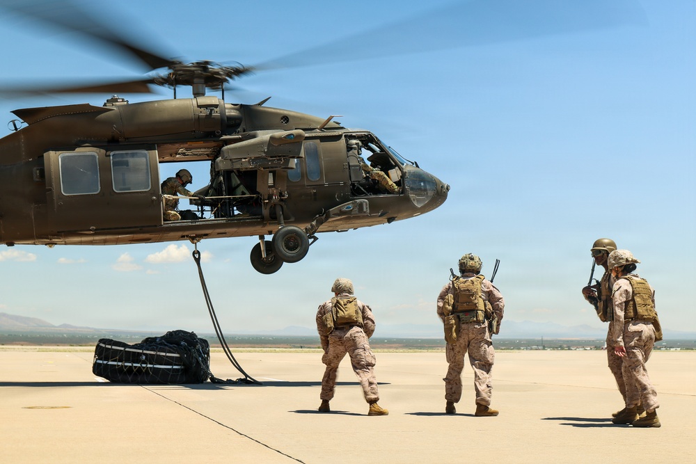 Support from above: JTF-SB Marines, Soldiers conduct HST training