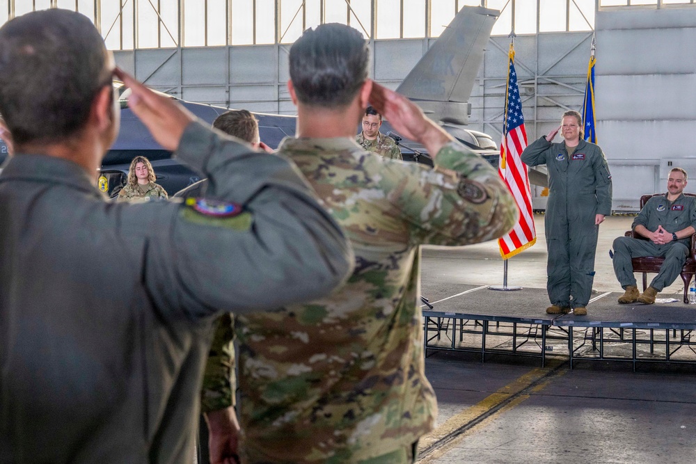 353rd CTS Change of Command