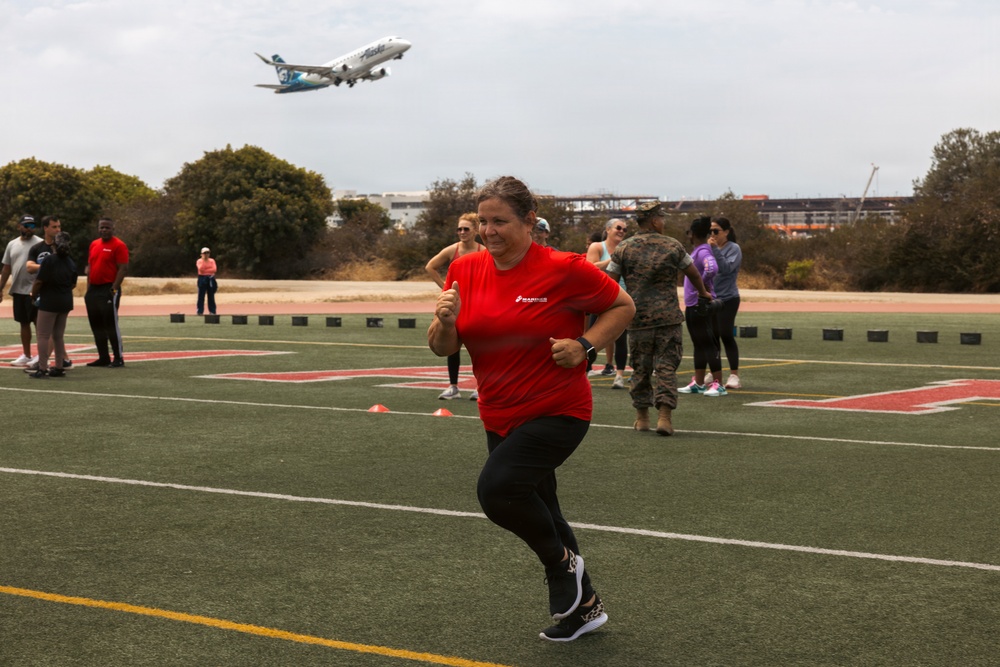 Educators from Texas visit MCRD San Diego
