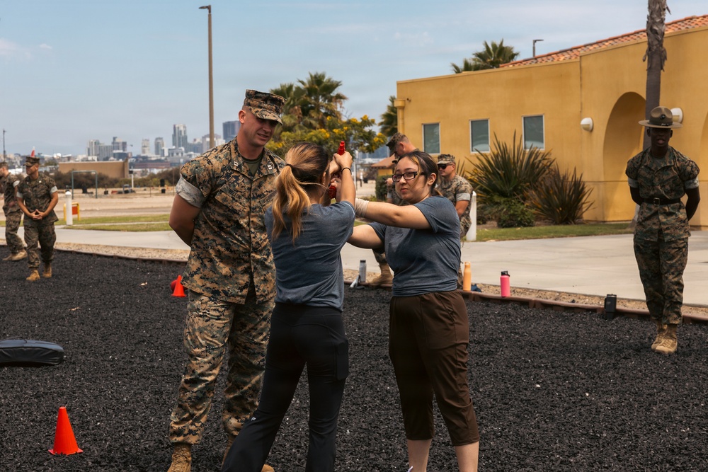 Educators from Texas visit MCRD San Diego