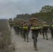 1st MLG Marines and Sailors celebrate unit birthday with a 5k Hike