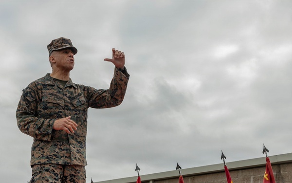 1st MLG Marines and Sailors celebrate unit birthday with a 5k Hike