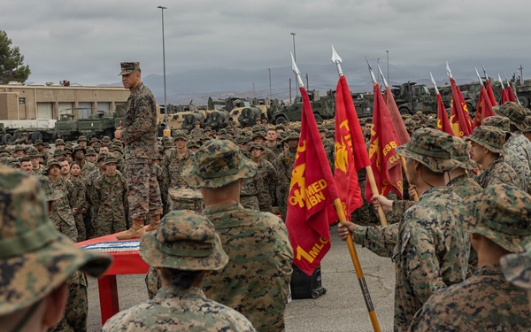 1st MLG Marines and Sailors celebrate unit birthday with a 5k Hike