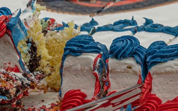 1st MLG Marines and Sailors celebrate unit birthday with a 5k Hike