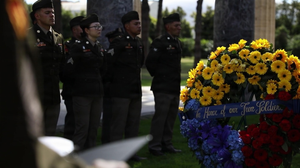 Iron Soldiers walk in the footsteps of heroes