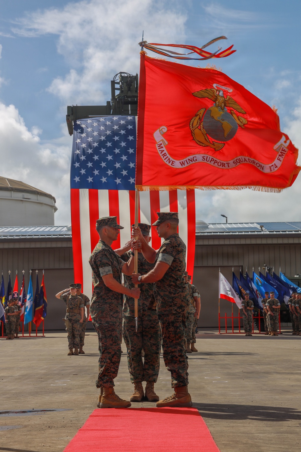 MWSS-174 holds change of command ceremony