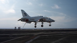 IKE conducts carrier qualifications with CNATRA
