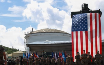 MWSS-174 holds change of command ceremony