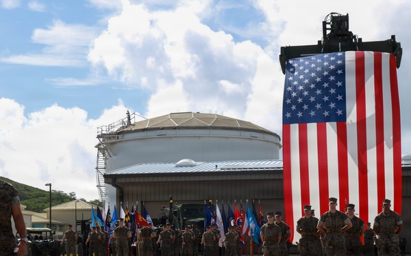 MWSS-174 holds change of command ceremony
