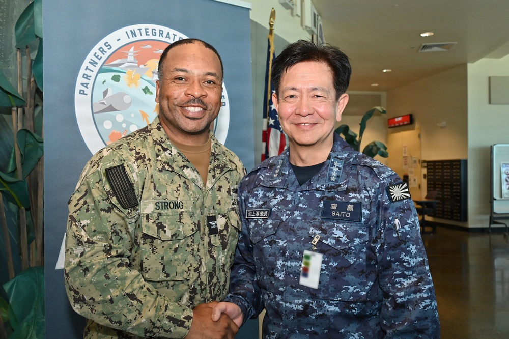 JMSDF chief of staff visits Ford Island during RIMPAC 2026