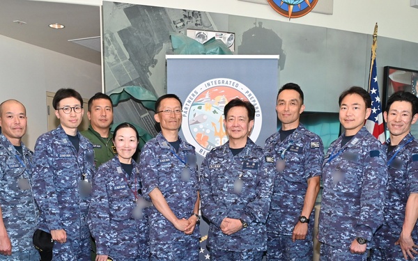 JMSDF chief of staff visits Ford Island during RIMPAC 2026
