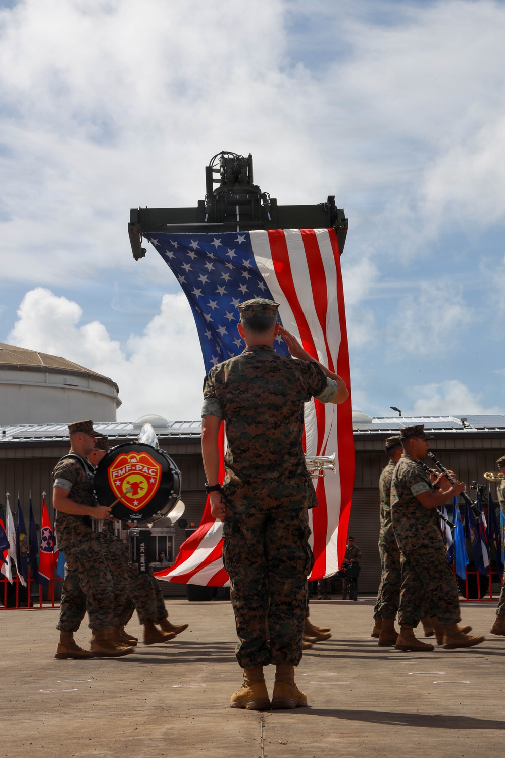 MWSS-174 holds change of command ceremony