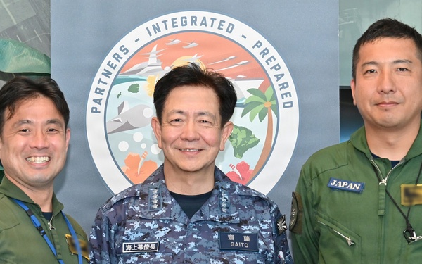 JMSDF chief of staff visits Ford Island during RIMPAC 2026