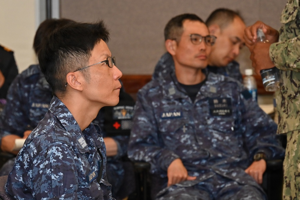 JMSDF chief of staff visits Ford Island during RIMPAC 2026