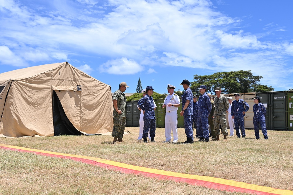 Chief of Staff, JMSDF, Visits Ford Island During RIMPAC 2026
