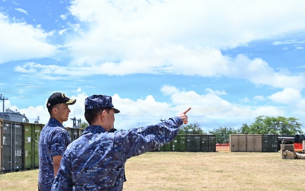 Chief of Staff, JMSDF, Visits Ford Island During RIMPAC 2026